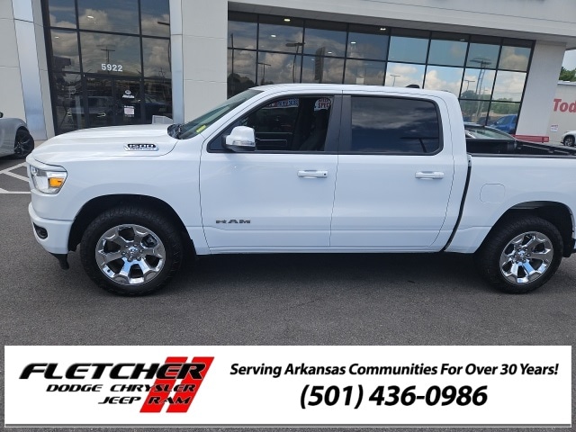 Used 2022 RAM Ram 1500 Pickup Big Horn/Lone Star with VIN 1C6SRFFT8NN402210 for sale in Little Rock
