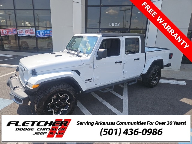 Certified 2021 Jeep Gladiator Sport S with VIN 1C6HJTAG2ML533184 for sale in Little Rock