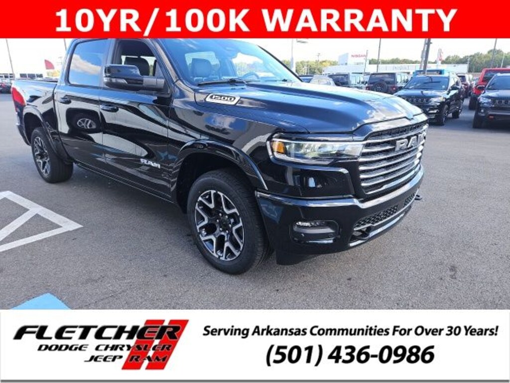 New 2026 Ram 1500 LARAMIE CREW CAB 4X4 5'7 BOX Pickup