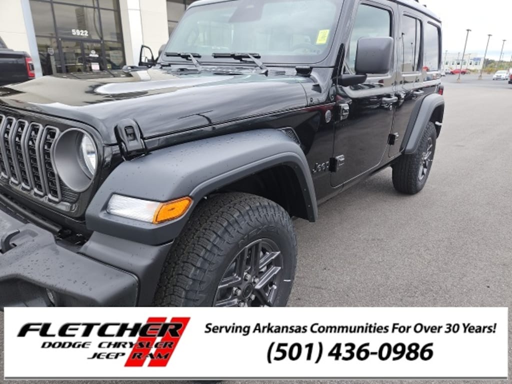 New 2026 Jeep Wrangler 4-DOOR SPORT S Sport Utility