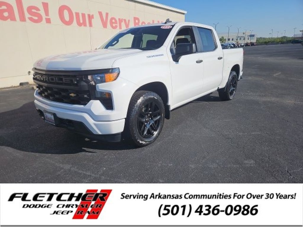 Used 2022 Chevrolet Silverado 1500 Custom Truck