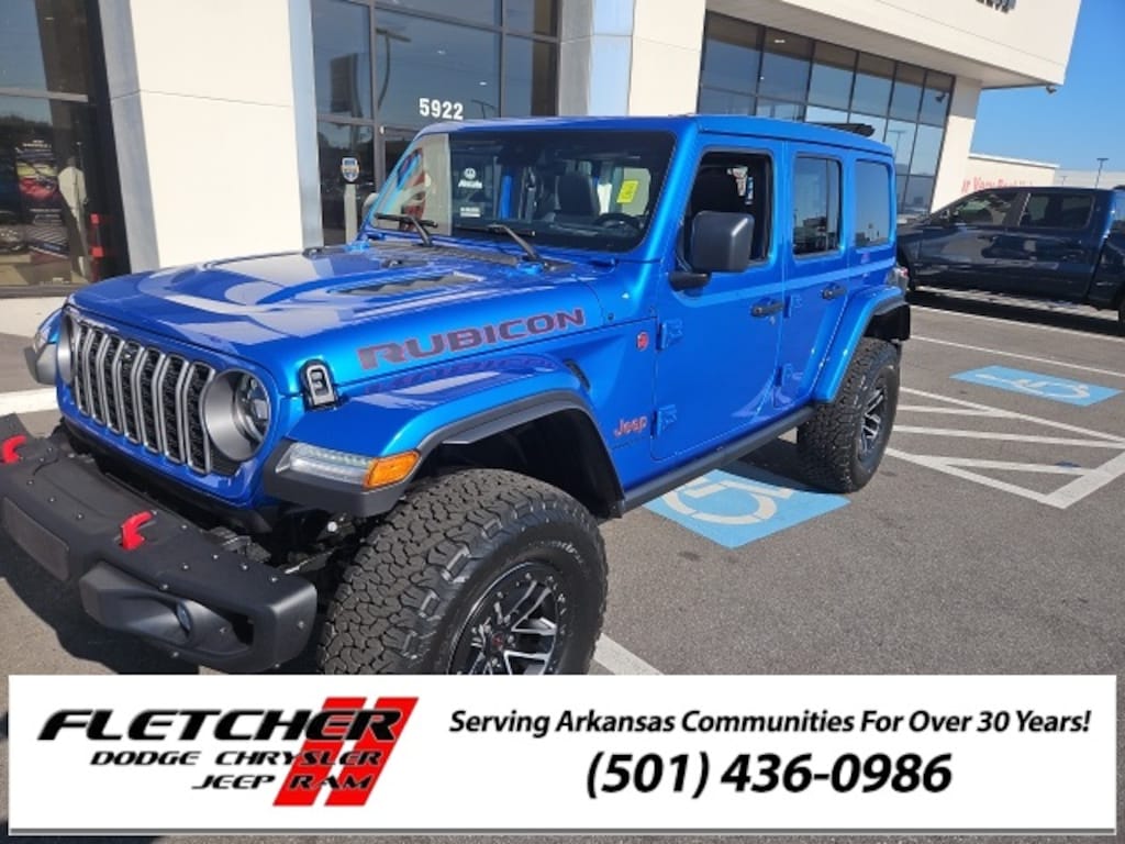 New 2025 Jeep Wrangler 4-DOOR RUBICON X Sport Utility