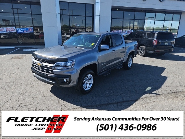 Used 2022 Chevrolet Colorado LT with VIN 1GCGSCEN1N1208839 for sale in Little Rock