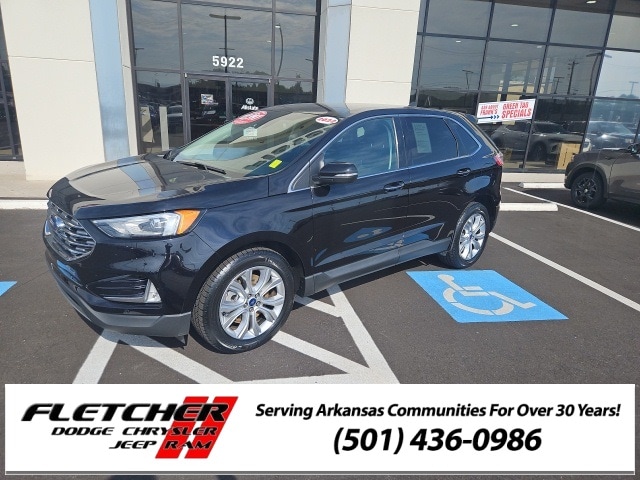 Used 2022 Ford Edge Titanium with VIN 2FMPK4K9XNBA37635 for sale in Sherwood, AR