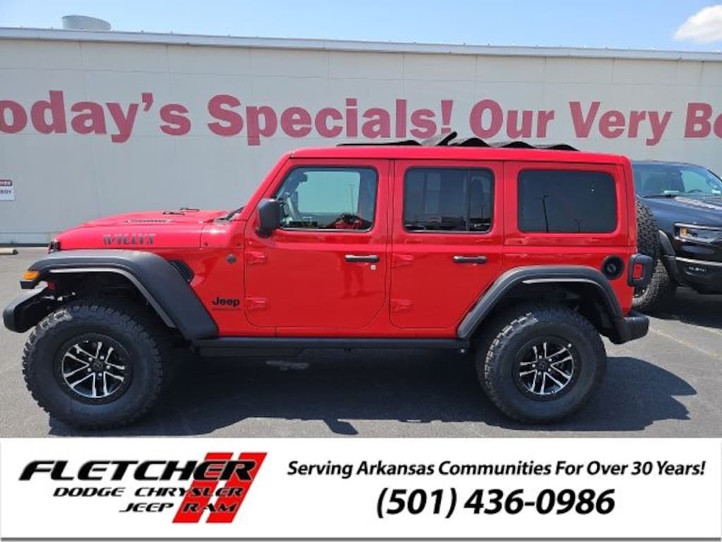 New 2026 Jeep Wrangler 4-DOOR WILLYS Sport Utility