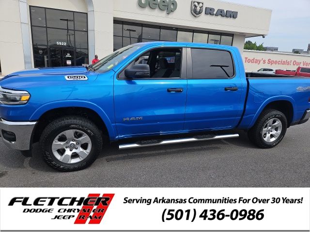 Used 2025 RAM Ram 1500 Pickup Big Horn/Lone Star with VIN 1C6SRFFP5SN557585 for sale in Little Rock