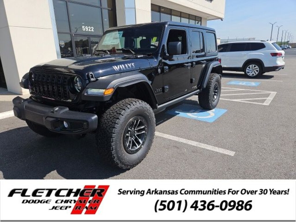 New 2026 Jeep Wrangler 4-DOOR WILLYS Sport Utility