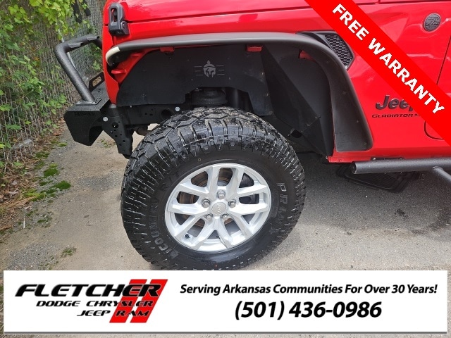 Used 2023 Jeep Gladiator Sport S with VIN 1C6JJTAG3PL593352 for sale in Little Rock