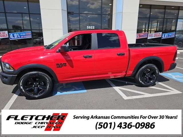 Used 2024 RAM Ram 1500 Classic Warlock with VIN 1C6RR6LG9RS123085 for sale in Little Rock