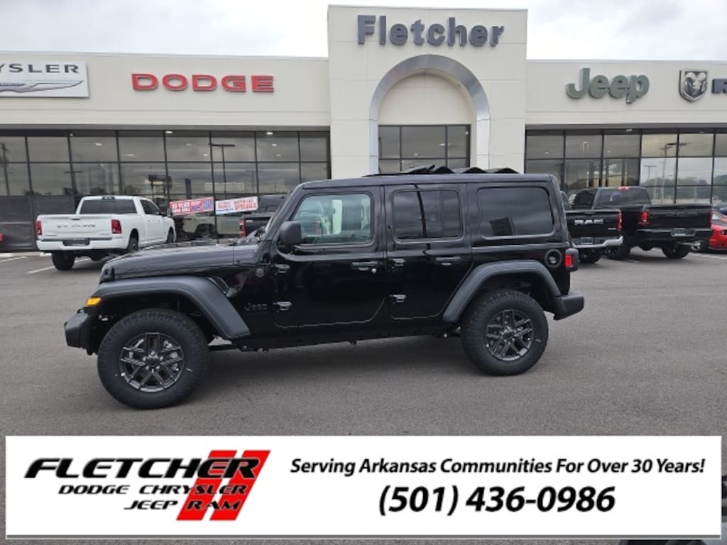 New 2026 Jeep Wrangler 4-DOOR SPORT S Sport Utility