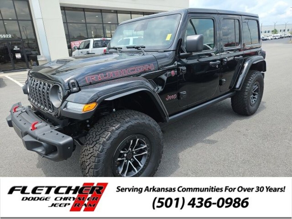 New 2026 Jeep Wrangler 4-DOOR RUBICON X Sport Utility