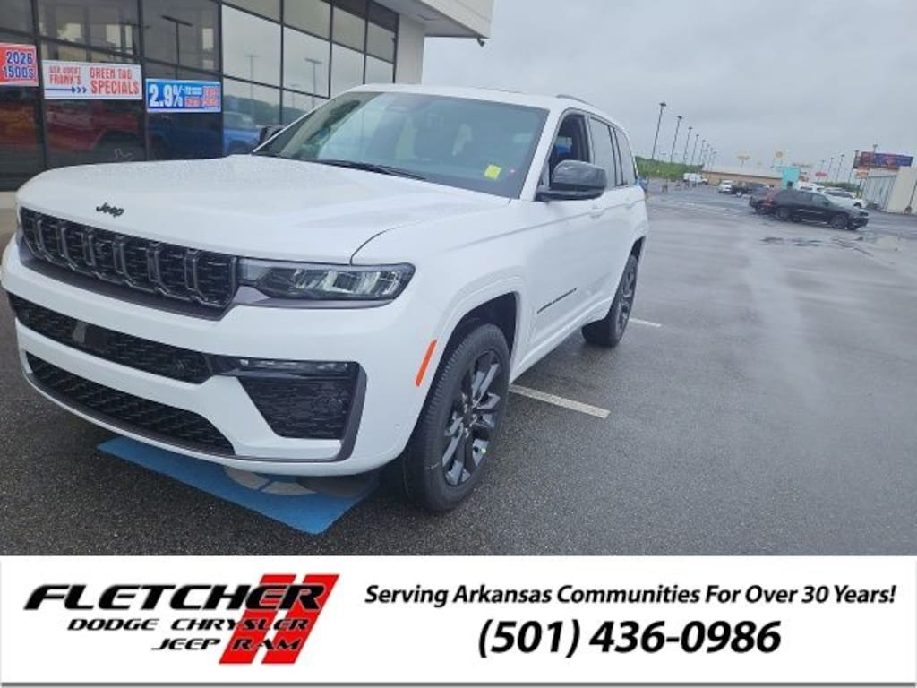 New 2026 Jeep Grand Cherokee LIMITED RESERVE 4X4 Sport Utility