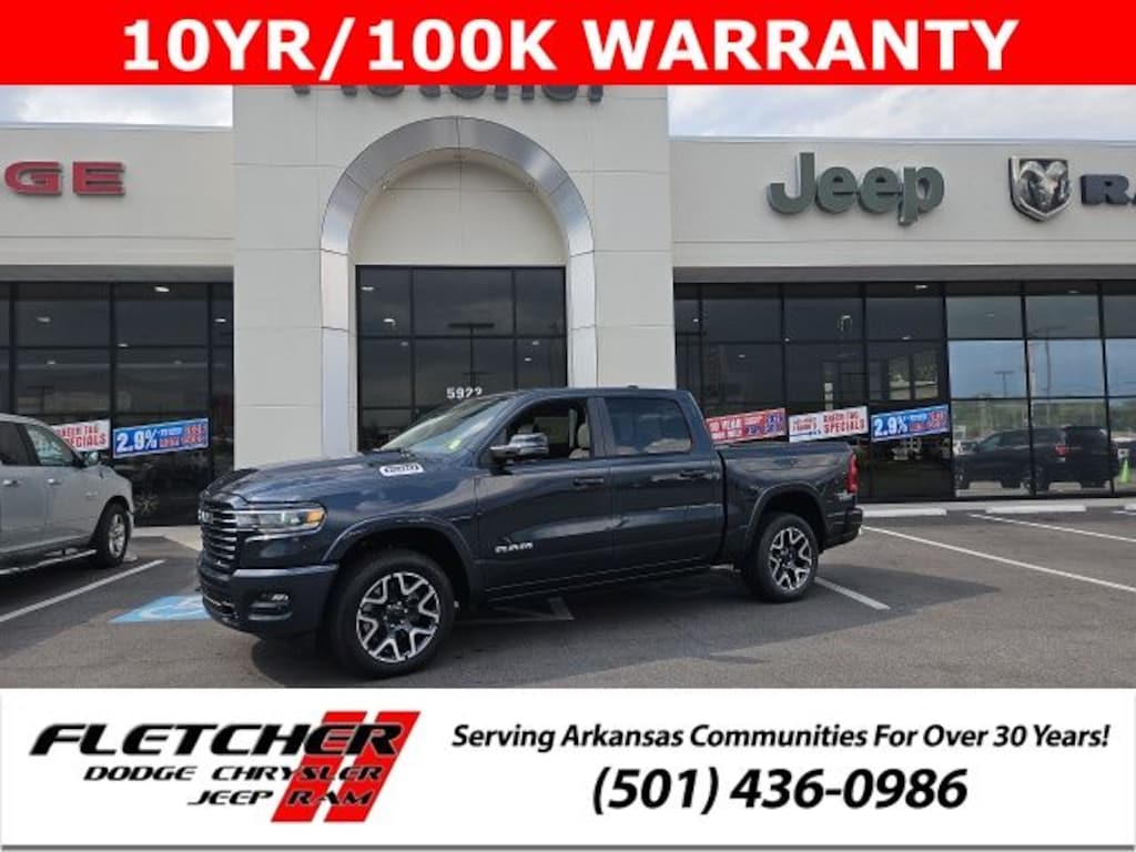 New 2026 Ram 1500 LARAMIE CREW CAB 4X4 5'7 BOX Pickup