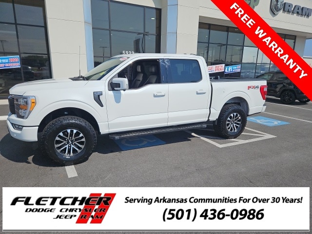 Certified 2022 Ford F-150 Lariat with VIN 1FTFW1E89NFA61297 for sale in Little Rock