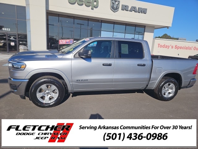 Used 2025 RAM Ram 1500 Pickup Big Horn/Lone Star with VIN 1C6SRFFP3SN580864 for sale in Little Rock