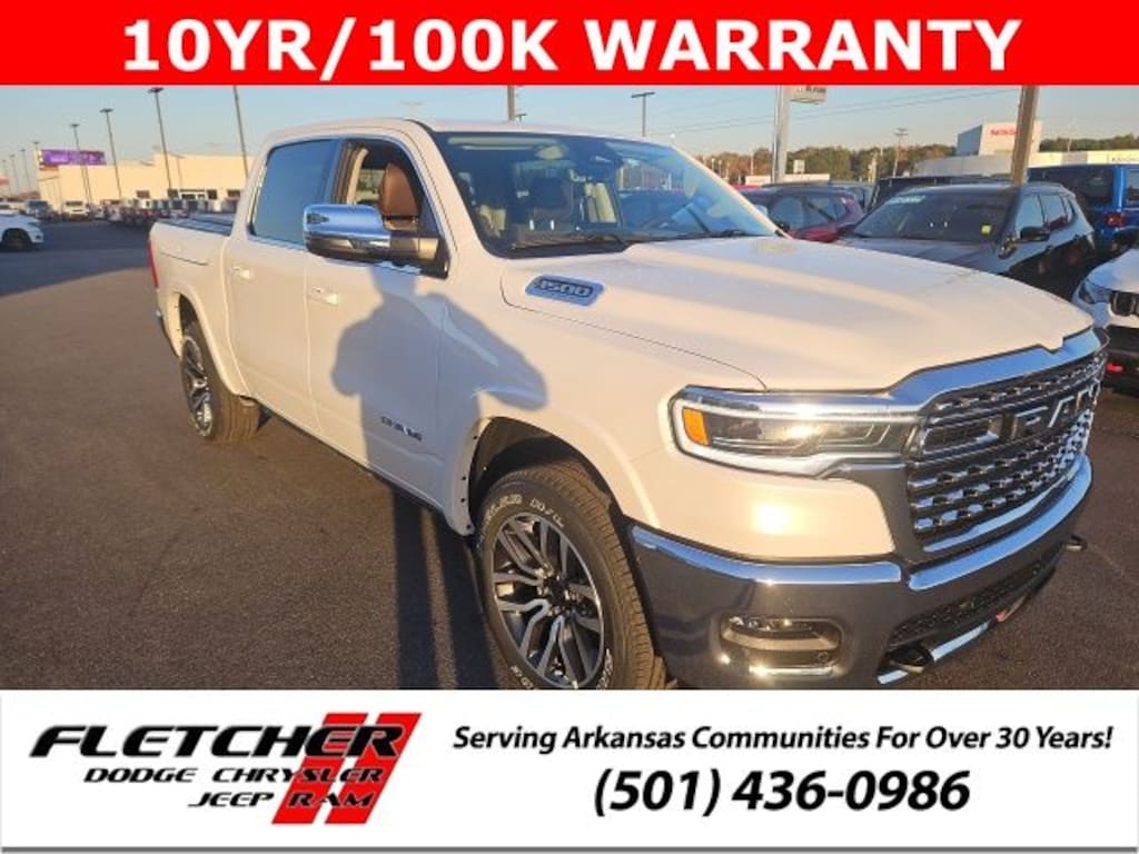 New 2026 Ram 1500 LIMITED LONGHORN CREW CAB 4X4 5'7 BOX Pickup