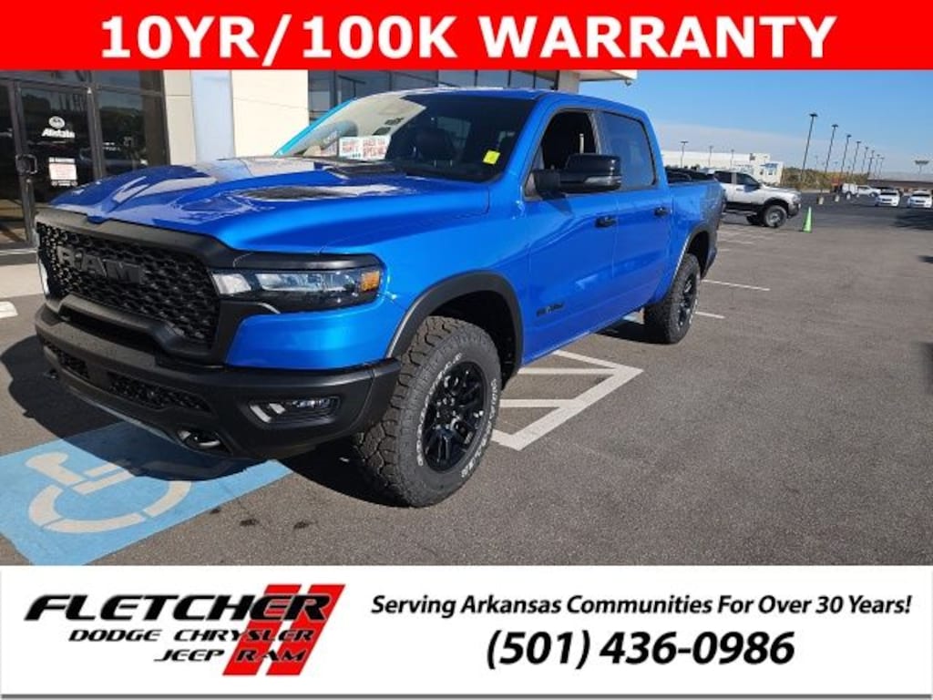 New 2026 Ram 1500 REBEL CREW CAB 4X4 5'7 BOX Pickup