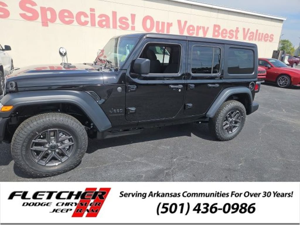 New 2026 Jeep Wrangler 4-DOOR SPORT S Sport Utility