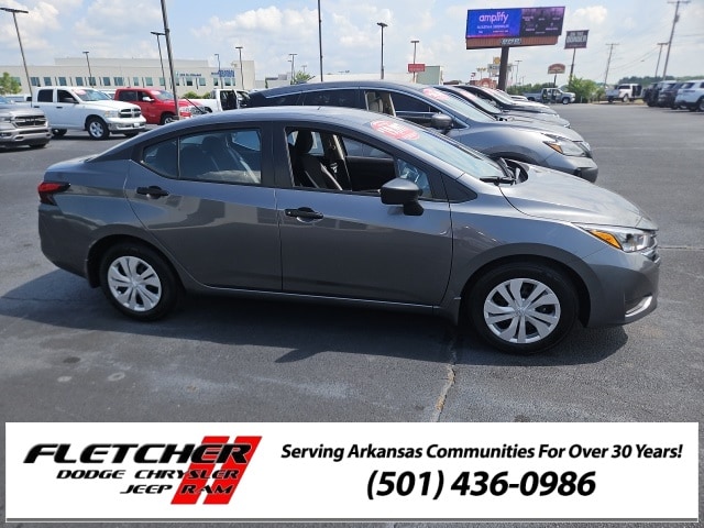 Used 2025 Nissan Versa Sedan S with VIN 3N1CN8DV2SL837800 for sale in Sherwood, AR