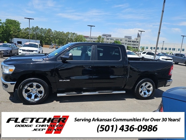 Used 2021 RAM Ram 1500 Pickup Big Horn/Lone Star with VIN 1C6SRFFT0MN784392 for sale in Little Rock