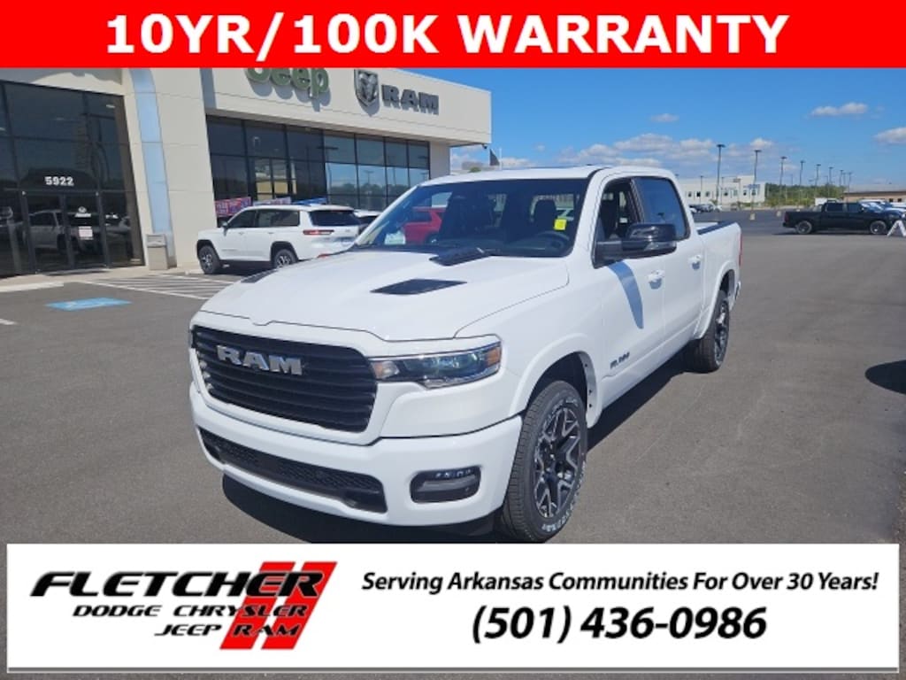 New 2026 Ram 1500 LARAMIE CREW CAB 4X4 5'7 BOX Pickup