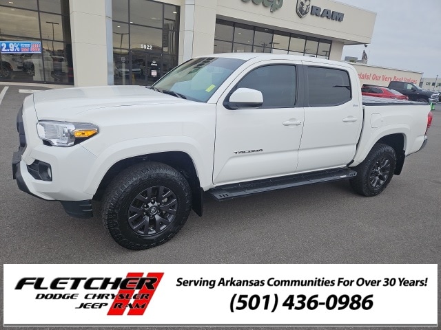 Used 2020 Toyota Tacoma SR5 with VIN 3TMAZ5CNXLM139245 for sale in Little Rock
