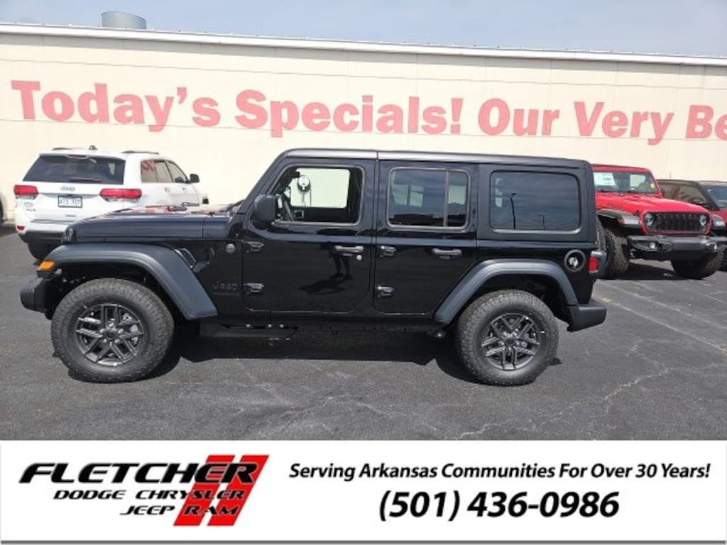 New 2026 Jeep Wrangler 4-DOOR SPORT S Sport Utility