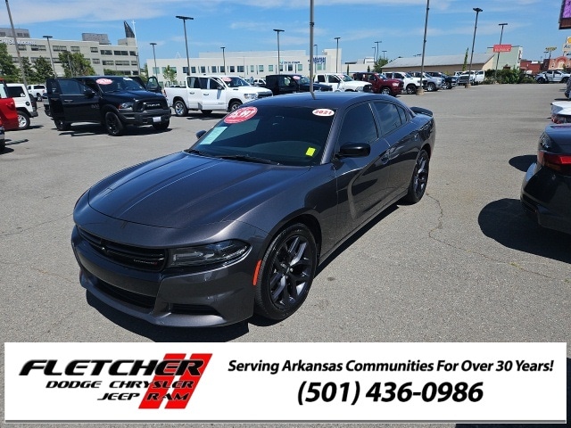 Used 2021 Dodge Charger SXT with VIN 2C3CDXBG0MH633866 for sale in Sherwood, AR