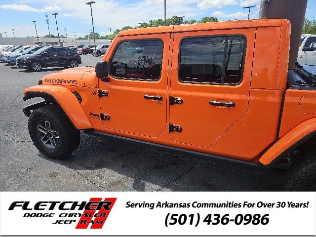 Used 2025 Jeep Gladiator Mojave X with VIN 1C6RJTEG7SL523116 for sale in Little Rock