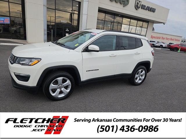 Used 2020 Jeep Compass Latitude with VIN 3C4NJDBB5LT139959 for sale in Sherwood, AR