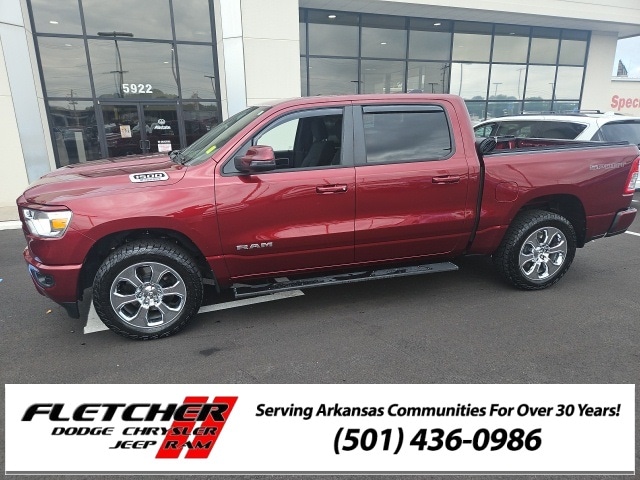 Used 2023 RAM Ram 1500 Pickup Big Horn/Lone Star with VIN 1C6RRFFG9PN699606 for sale in Sherwood, AR