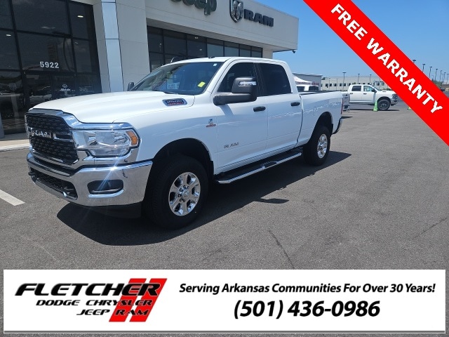 Certified 2024 RAM Ram 2500 Pickup Big Horn with VIN 3C6UR5DL2RG153813 for sale in Little Rock