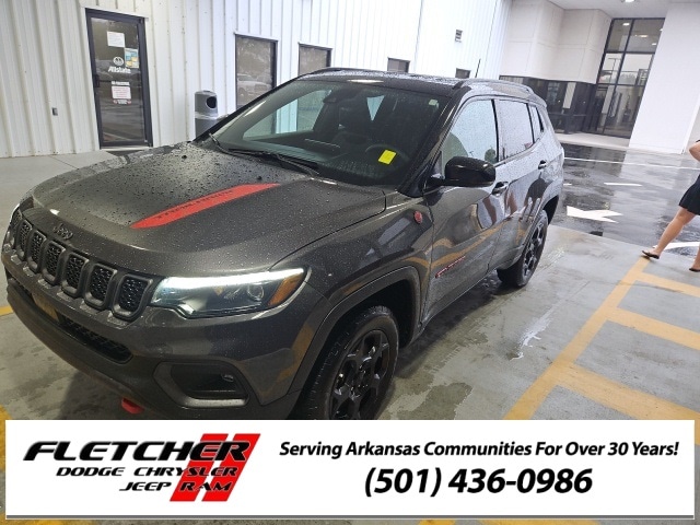 Used 2023 Jeep Compass Trailhawk with VIN 3C4NJDDN3PT552122 for sale in Sherwood, AR