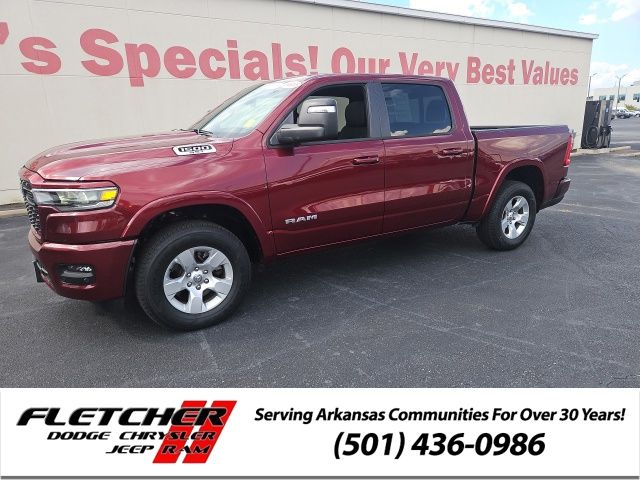 Used 2025 RAM Ram 1500 Pickup Big Horn/Lone Star with VIN 1C6SRFFP9SN658838 for sale in Little Rock