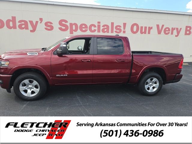 Used 2025 RAM Ram 1500 Pickup Big Horn/Lone Star with VIN 1C6SRFFP9SN658838 for sale in Little Rock