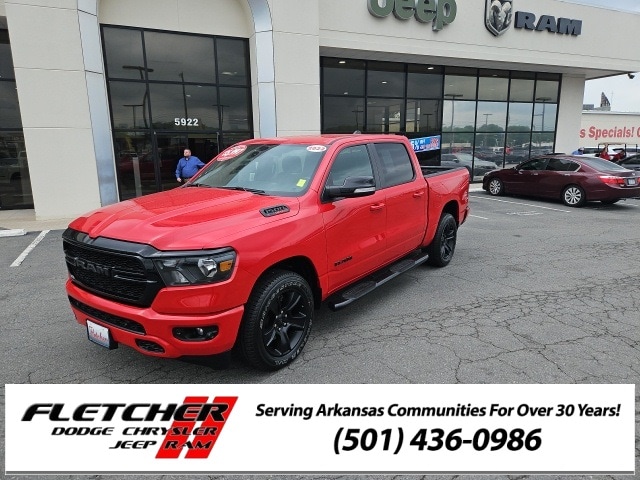 Used 2022 RAM Ram 1500 Pickup Big Horn/Lone Star with VIN 1C6RREFM1NN265869 for sale in Little Rock