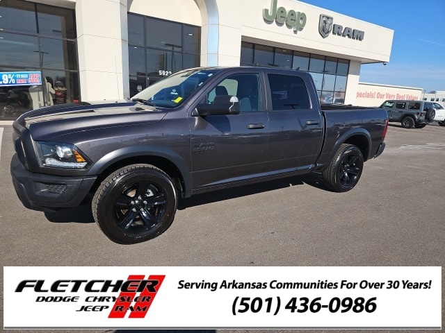 Used 2023 RAM Ram 1500 Classic Warlock with VIN 1C6RR7LG8PS548185 for sale in Little Rock