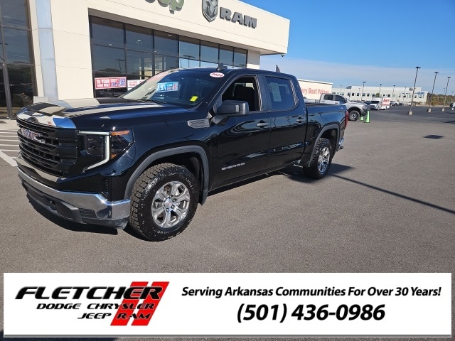 Used 2024 GMC Sierra 1500 Pro with VIN 3GTUUAED8RG195121 for sale in Little Rock
