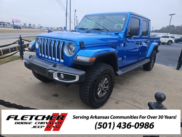 Used 2021 Jeep Gladiator Overland with VIN 1C6HJTFG4ML553896 for sale in Little Rock