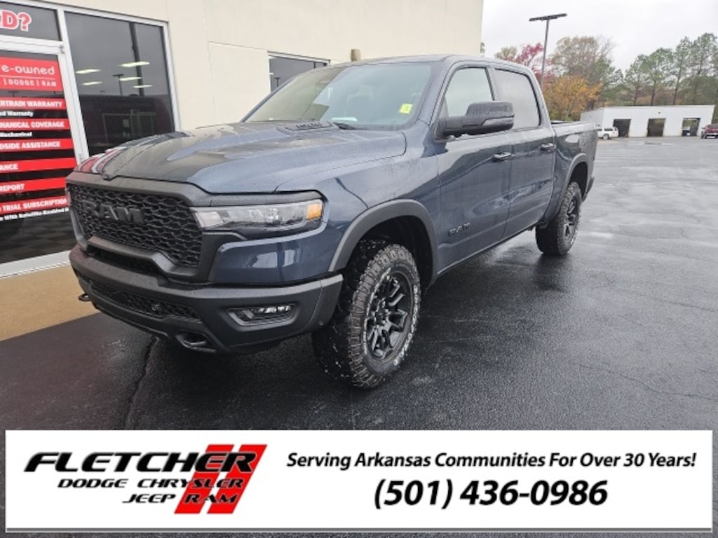 New 2026 Ram 1500 REBEL CREW CAB 4X4 5'7 BOX Pickup