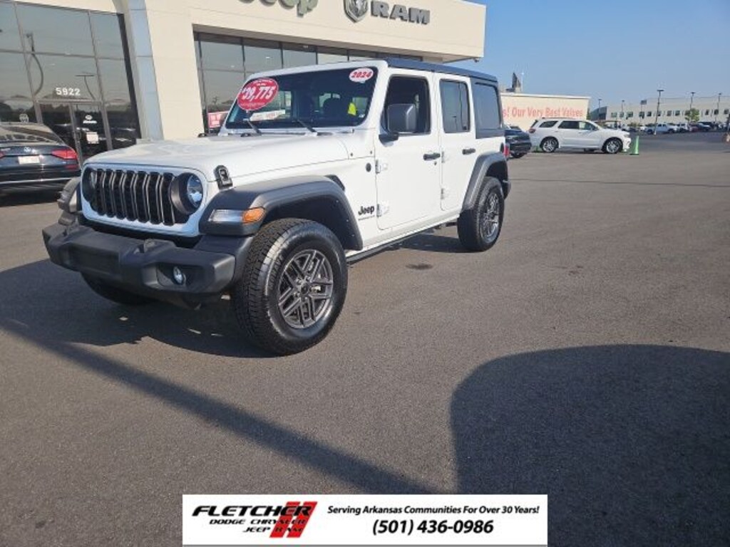 Used 2024 Jeep Wrangler Sport S SUV