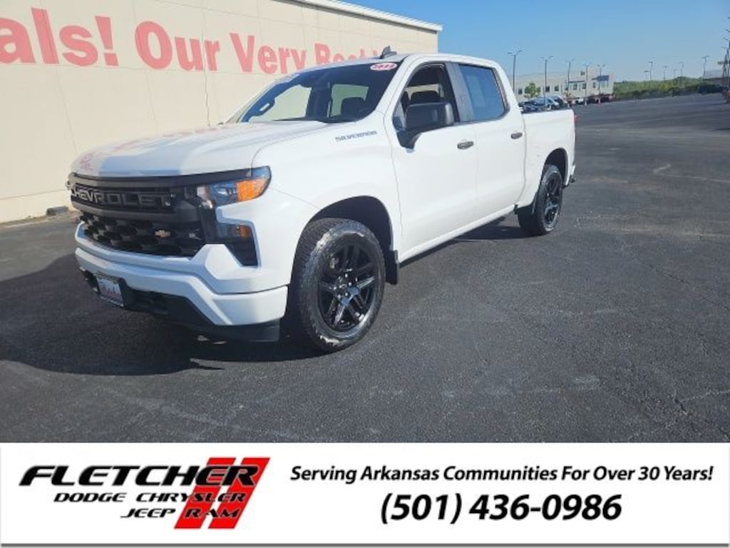 Used 2022 Chevrolet Silverado 1500 Custom Truck