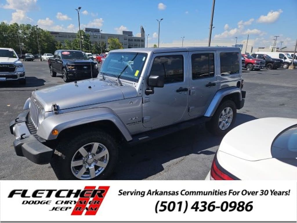 Certified 2017 Jeep Wrangler Unlimited Sahara SUV