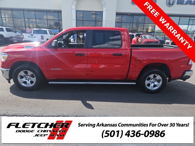 Certified 2023 RAM Ram 1500 Pickup Big Horn/Lone Star with VIN 1C6RREFT4PN600326 for sale in Little Rock