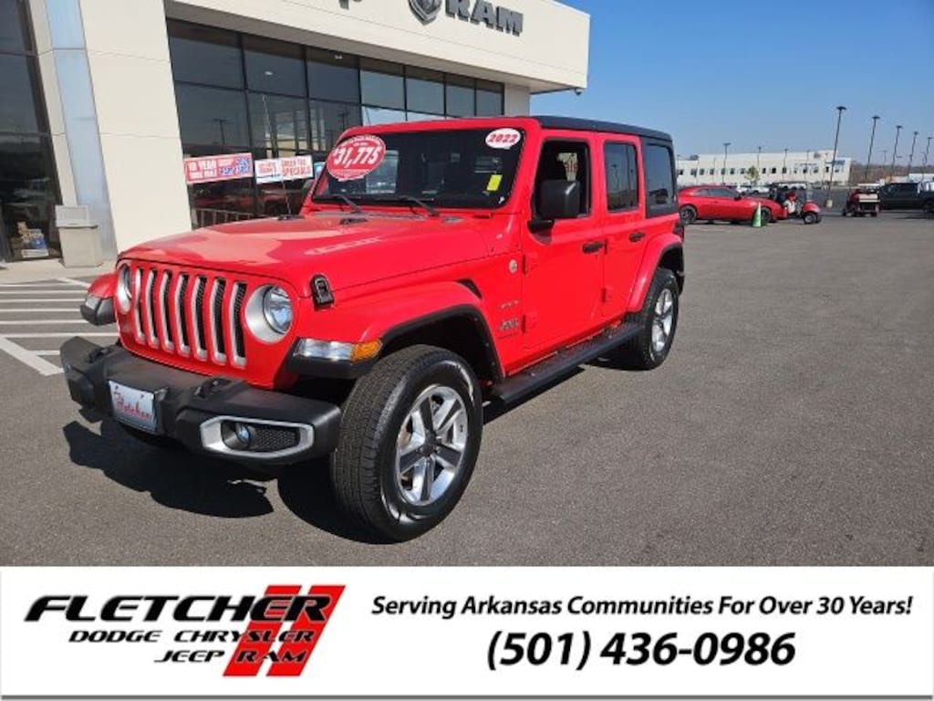 Used 2022 Jeep Wrangler Unlimited Sahara SUV