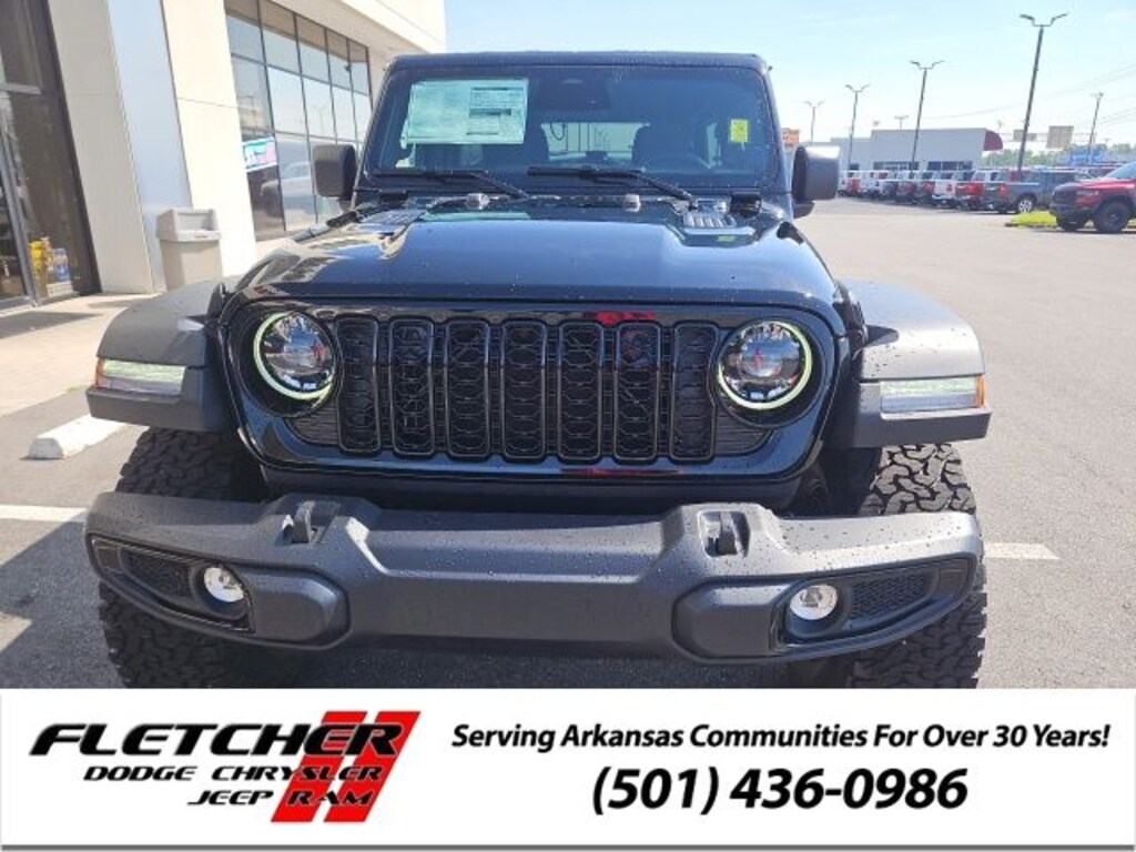 New 2026 Jeep Wrangler 4-DOOR WILLYS Sport Utility