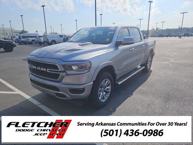 Used 2019 RAM Ram 1500 Pickup Laramie with VIN 1C6SRFJT2KN608965 for sale in Little Rock
