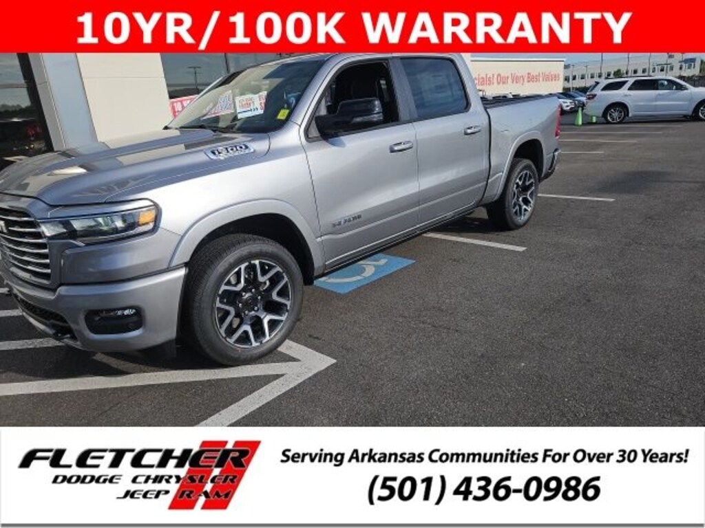 New 2026 Ram 1500 LARAMIE CREW CAB 4X4 5'7 BOX Pickup