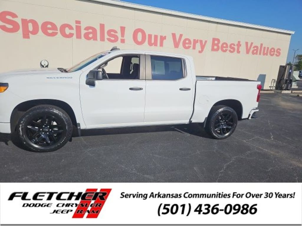 Used 2022 Chevrolet Silverado 1500 Custom Truck