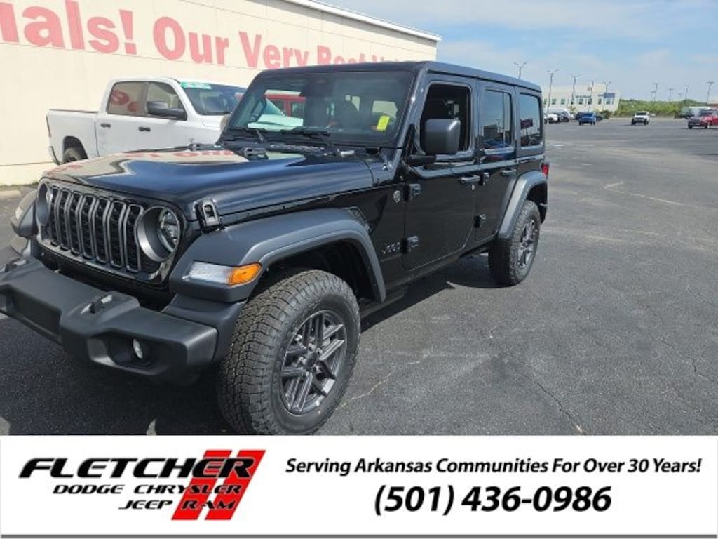 New 2026 Jeep Wrangler 4-DOOR SPORT S Sport Utility